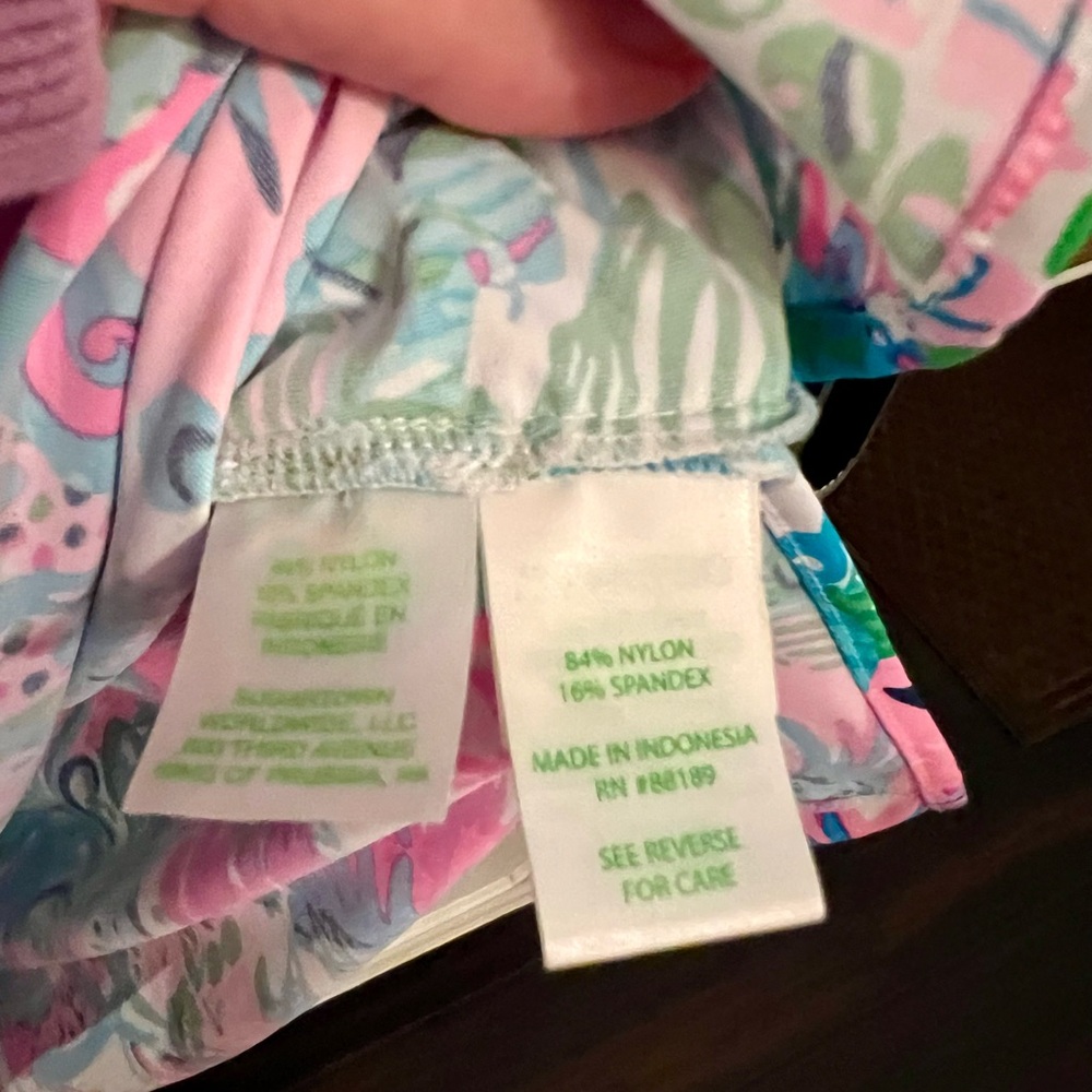 LILLY PULITZER Talli Cover-up In Mandevilla Baby Paradise Petals | L - Picture 4 of 6